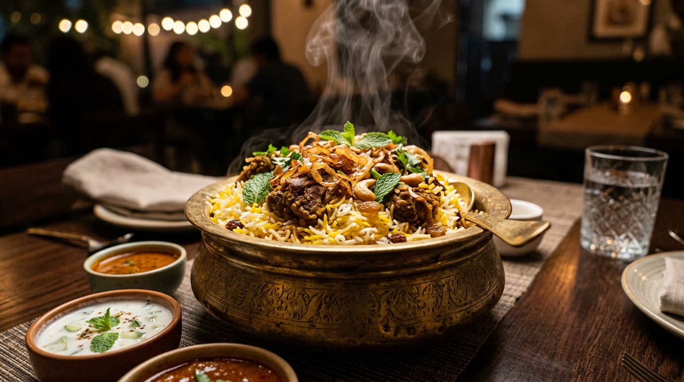 Hyderabadi Chicken Biryani
